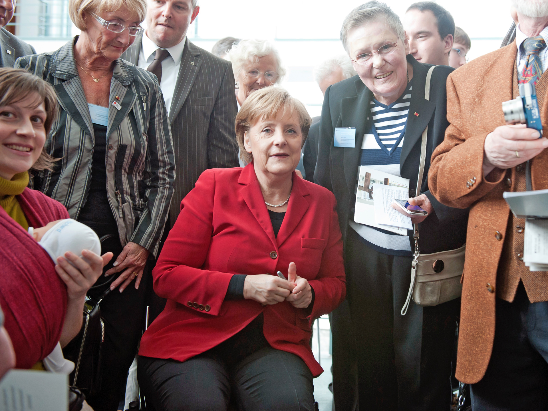 Treffen mit Angela Merkel im Bundeskanzleramt